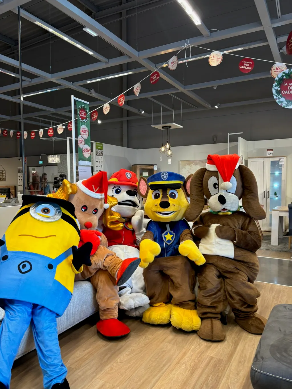 Mascottes & peluches géantes